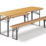 biertafel met banken