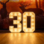 XXL lichtcijfer huren
